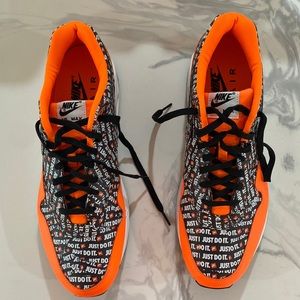 Nike Air Max 1 Premium Black & Orange